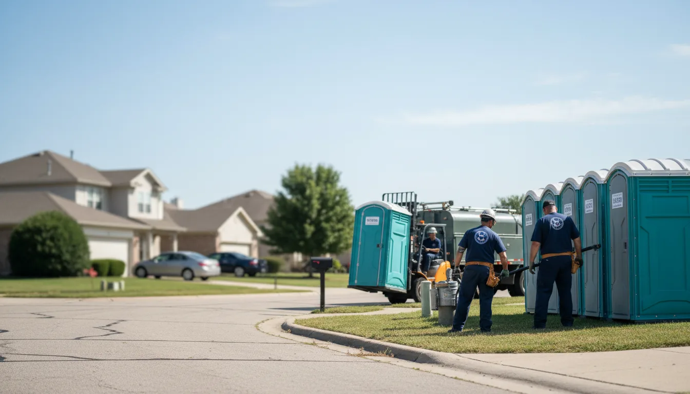 Porta Potty Rental in Sperry, IA near me